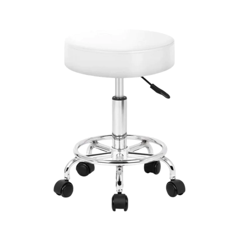 Salon Stool – White