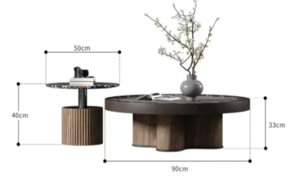 Quattro coffee table dimensions