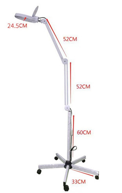 Clarity 8X LED Magnifying Floor Stand5