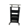 Clinique Aluminum Treatment Trolley with 3 tiers and locking wheels