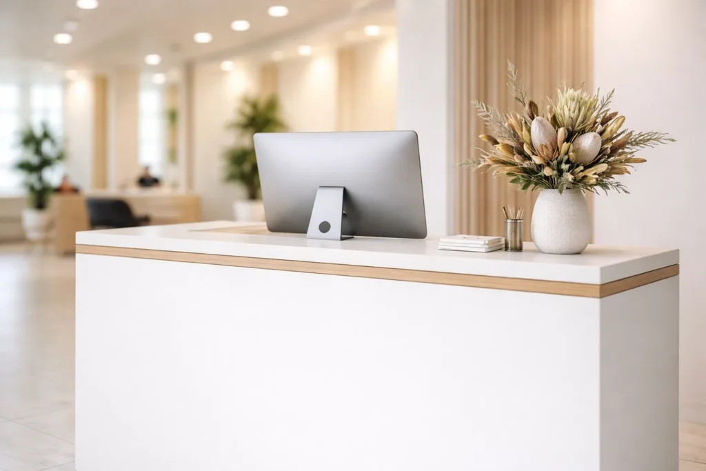 Reception Desks for Your Salon