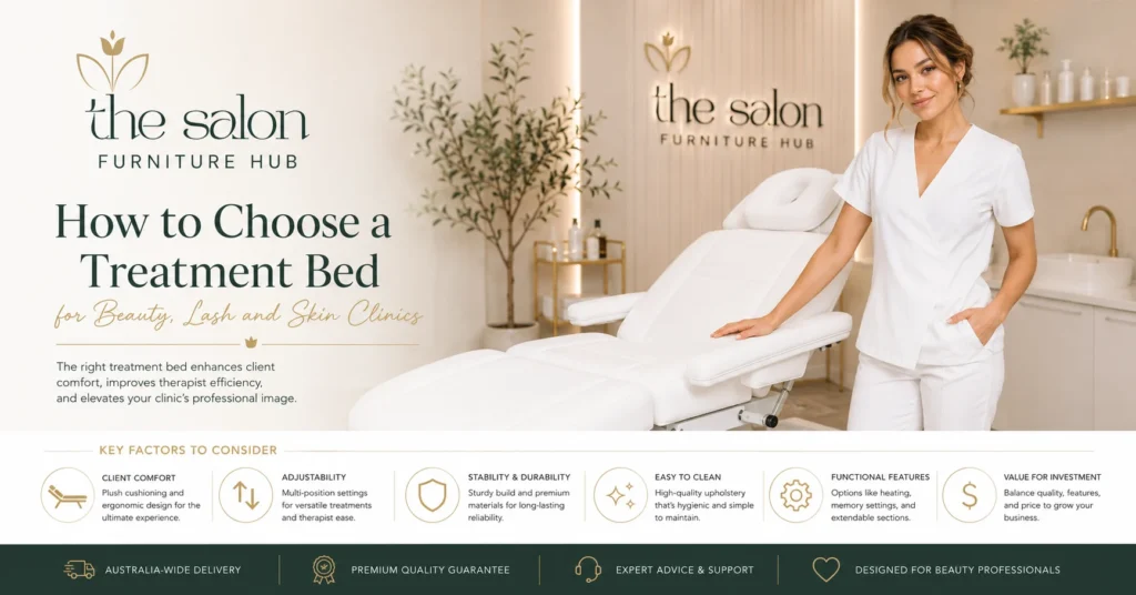 How to Choose a Treatment Bed for Beauty, Lash and Skin Clinics